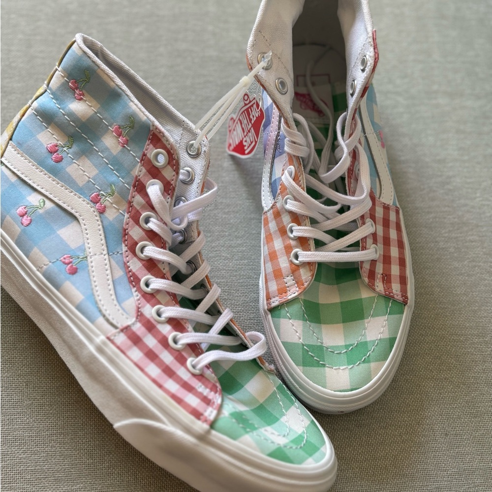 Vans Gingham SK8-Hi Tapered - Picture 8 of 8